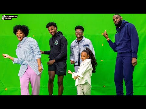Meet the James Gang!! LeBron and His Family are Hilarious! #jamesgang
