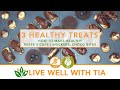 3 Healthy Treats | Healthy peanut butter cups | Healthy peanut banana bites | Healthy snicker bars