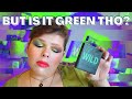 HUDA BEAUTY WILD OBSESSIONS: PYTHON // BUT IS IT GREEN THO? // FIRST IMPRESSIONS, SWATCHES &amp; 2 LOOKS