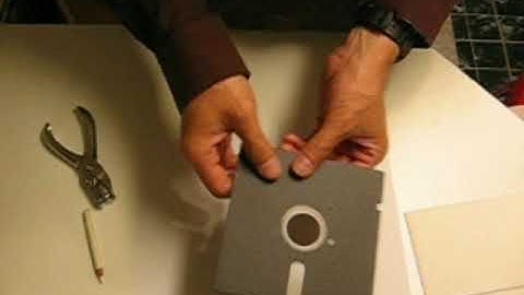 Vintage 5.25 inch 5 1/4 inch floppy Flippy disk