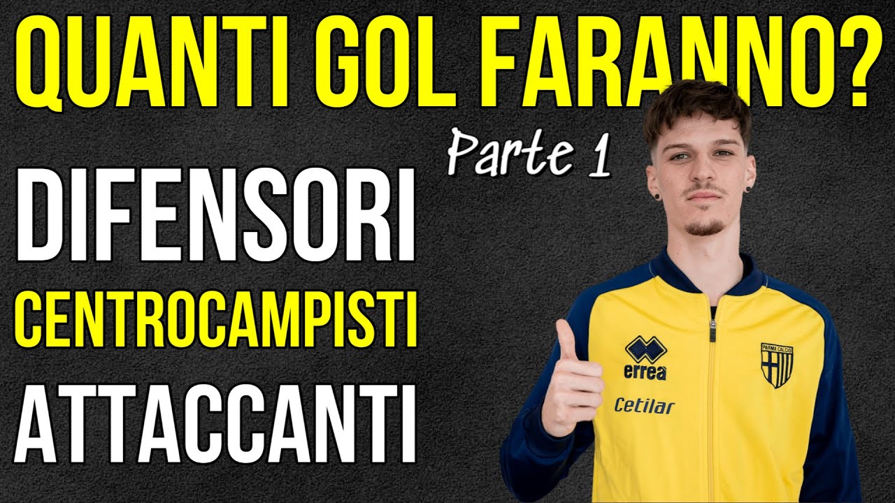 QUANTI GOL FARANNO? Classifica Marcatori 2024/25 - Pronostici