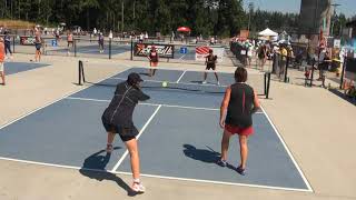 2022.07.30 WD5.0 Ronith Congswell + Irene Mah vs Wendy Sofiak + Bernadette Ryan (Exhibition Game 3)