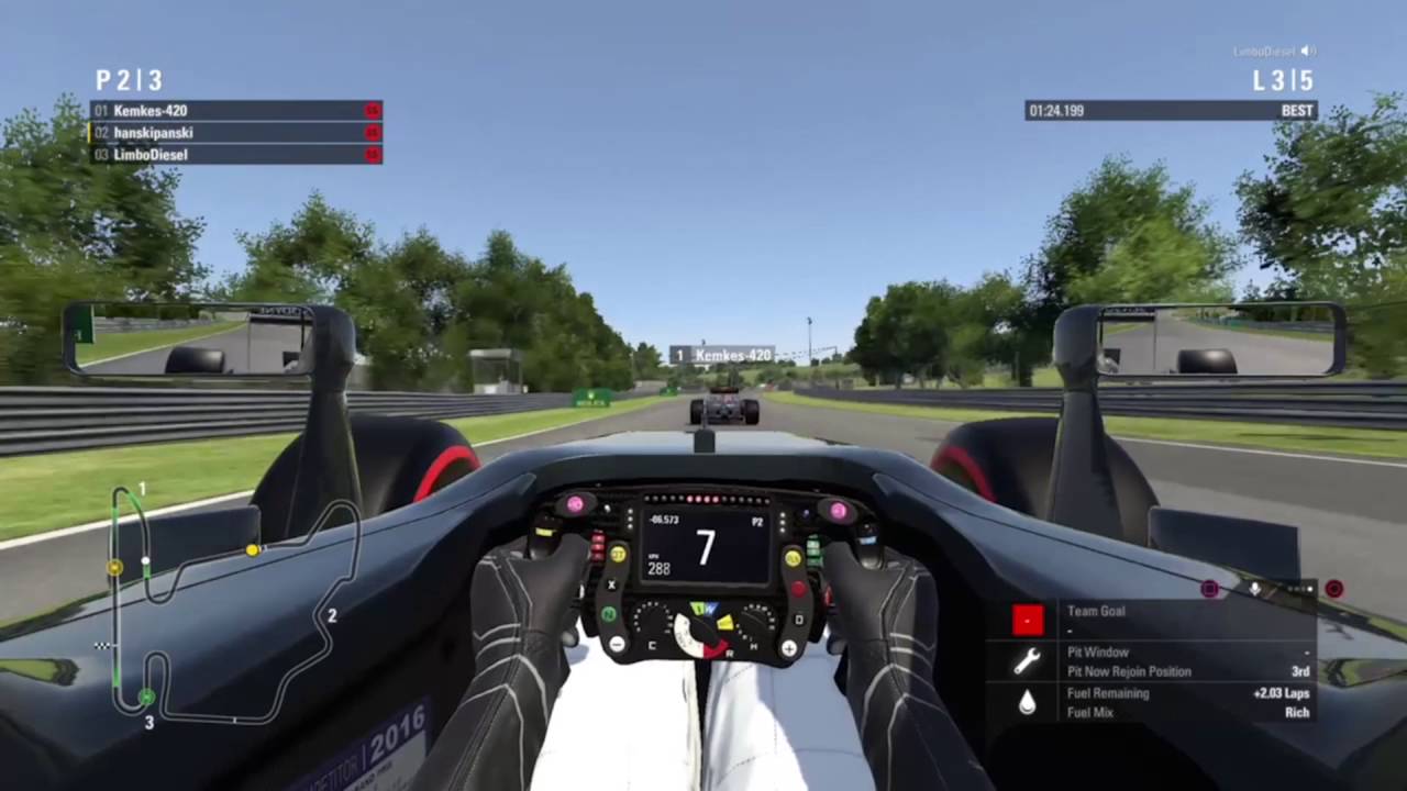F1 2016 PS4 Online Race - Rookies On The Track