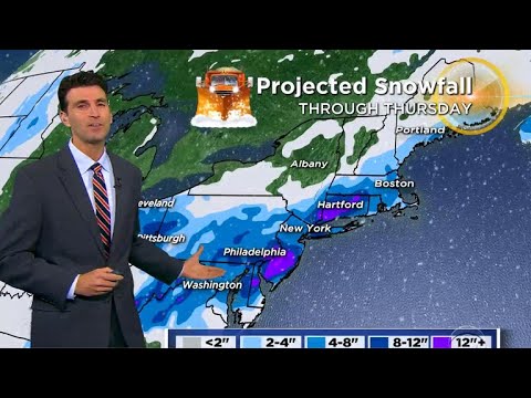 Nor'easter will likely bring most significant spring snow in years