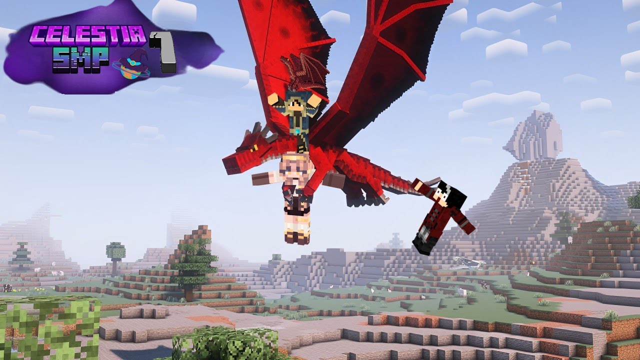 MINECRAFT CELESTIA SMP #7 SE AVENTURANDOO PELO MUNDO - YouTube