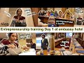 Entrepreneurship training at embassy hotel day 1   mahrosh umrani