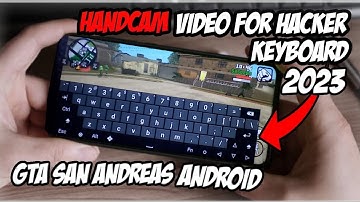 how to use Hacker keyboard Gta san andreas android 2024
