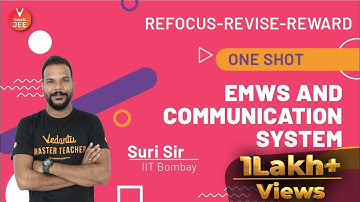 Electromagnetic Waves & Communication System | One Shot | Refocus-Revise-Reward | Suri Sir | Vedantu