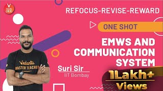 Electromagnetic Waves & Communication System | One Shot | Refocus-Revise-Reward | Suri Sir | Vedantu