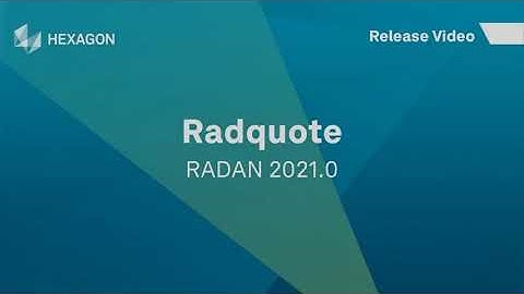 Radquote RADAN 2021