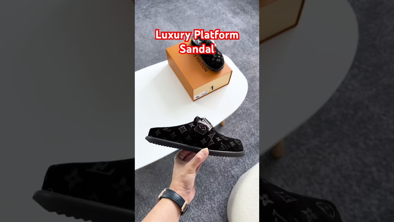 Balenciaga and Versace Half Shoe