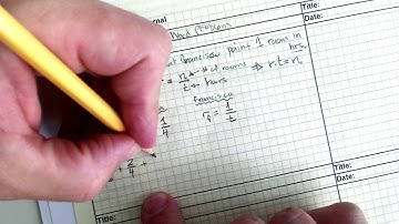 Rational Function Word Problem 2