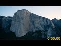 The Nose Speed Record by Alex Honnold and Tommy Caldwell - 1:58:07 in time-lapse