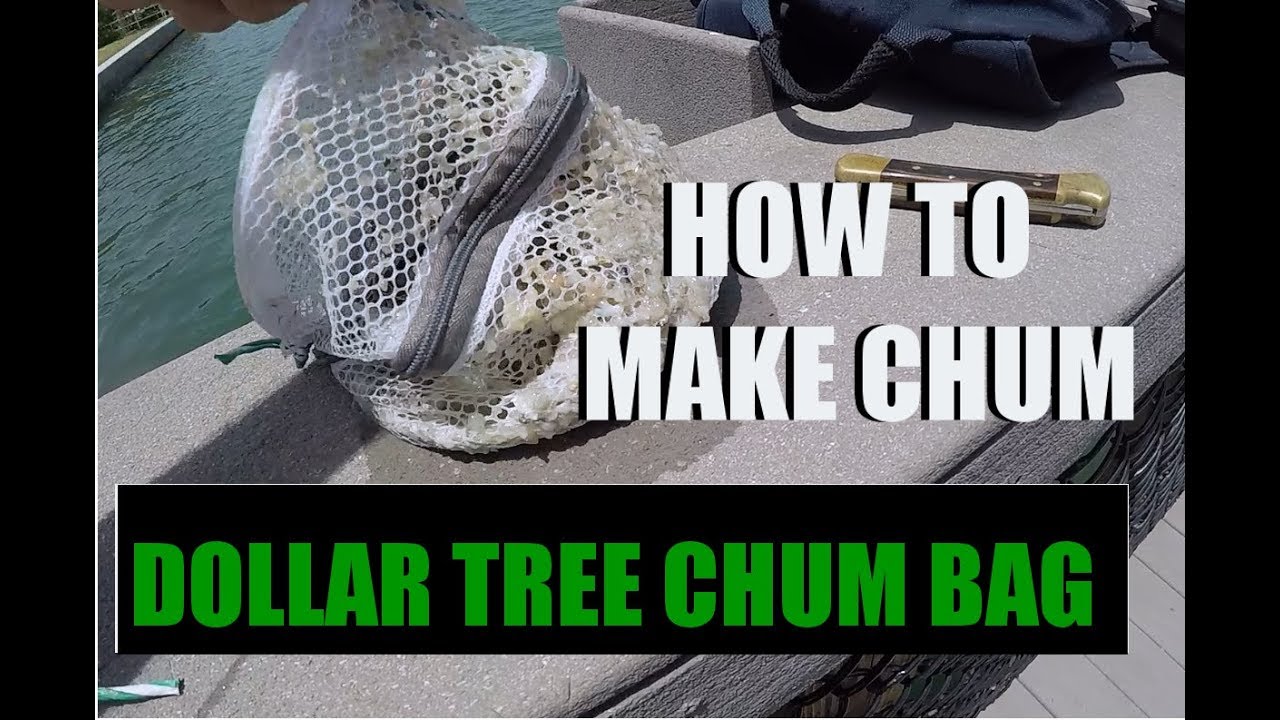 How To Make Fish Chum With Dollar Tree Mesh Laundry Bag - best horror sites