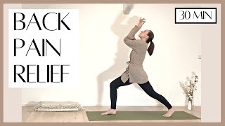 Gentle Yoga for Back Pain Relief & Good Posture | 30 min soft & slow #backpainrelief screenshot 4