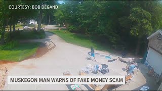 CAUGHT ON CAMERA: Facebook Marketplace buyer uses fake cash to buy PlayStation, runs off