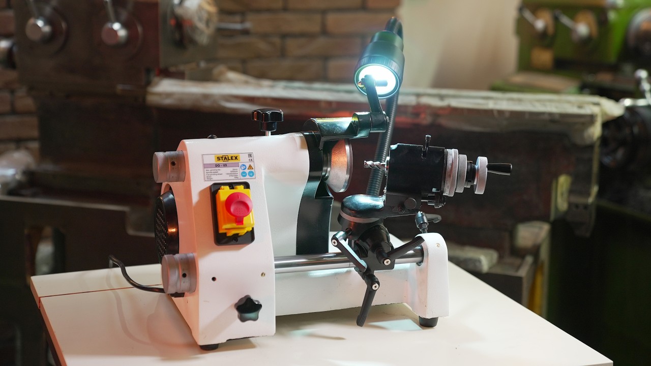 Идеальная заточка инструмента за минуты на станке STALEX DG-U3.