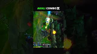 AKALI COMBO - LEAGUEOFLEGENDS #leagueoflegends #akali #shorts