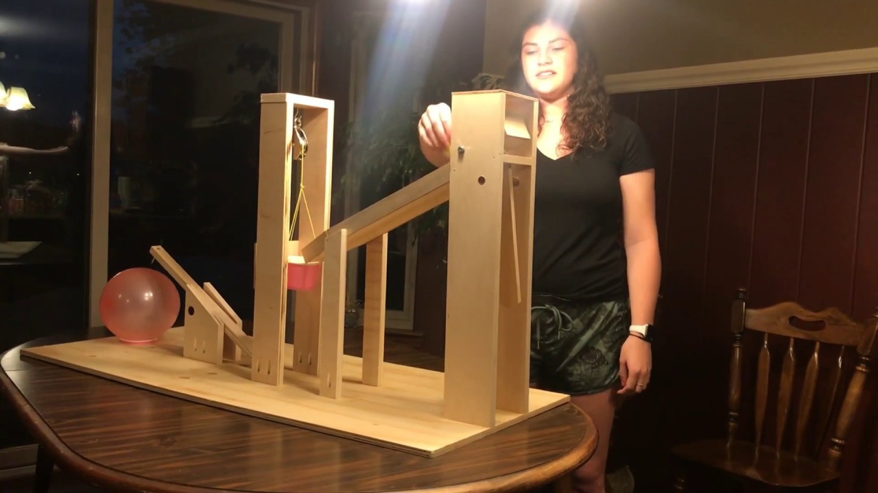 Rube Goldberg Balloon Popper YouTube Rube Goldberg Balloon Popper YouTube