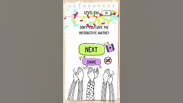 Brain test level 230 tricky puzzles walkthrough