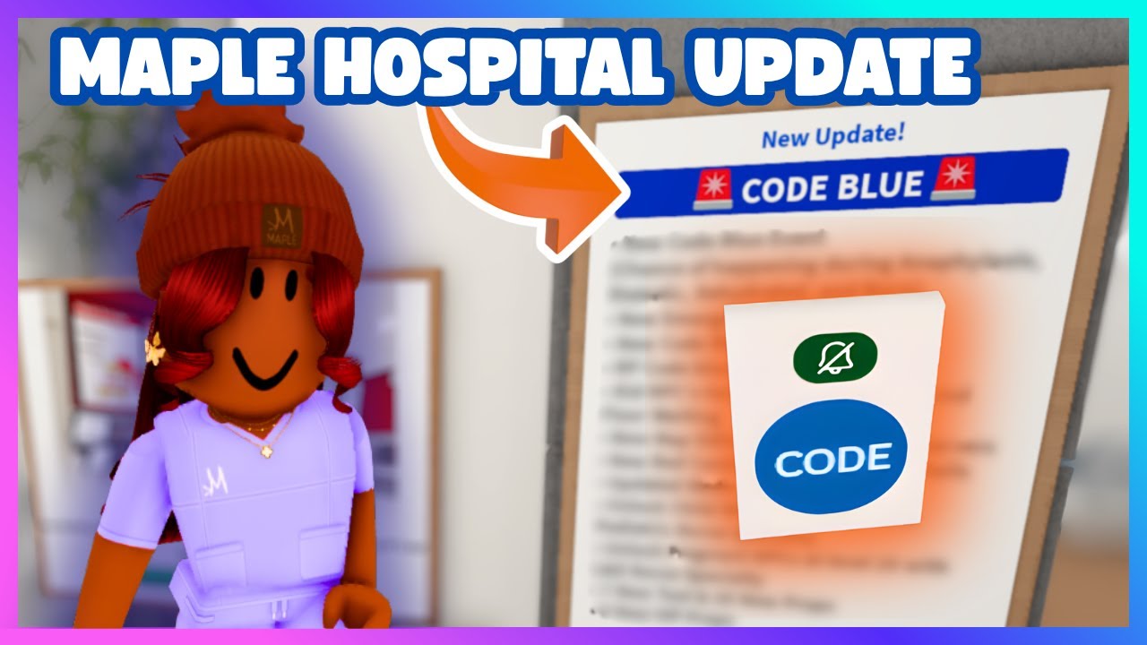 НОВОЕ ОБНОВЛЕНИЕ БОЛЬНИЦЫ MAPLE 🚨 CODE BLUE (Roblox)