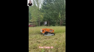 factory direct sales remotely controlled mower in China