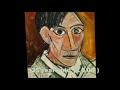 Pablo picassos self portrait evolution from age 15 to age 90