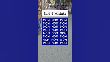 5 Seconds For You To Spot . Try Your Skills  #brainteaser #search #find #puzzle