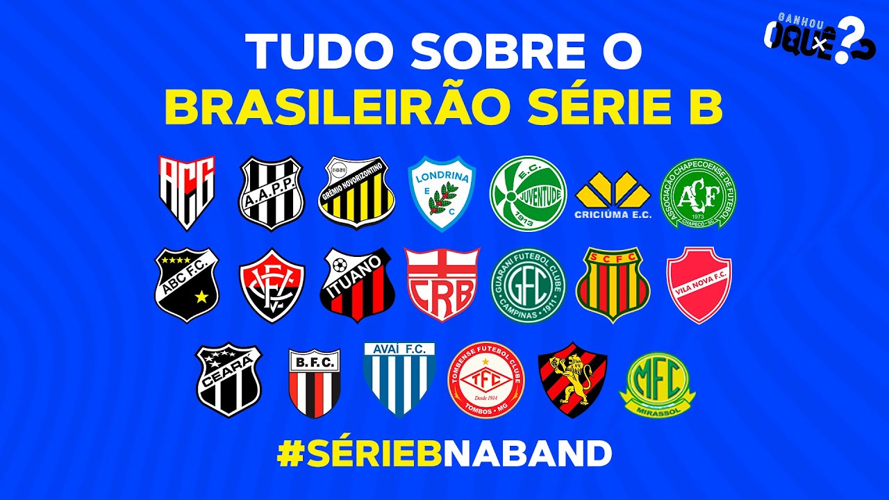 Veja informações e onde assistir aos jogos deste sábado da Série B do  Campeonato Brasileiro