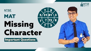 Tricks to Solve Missing Character Questions | NTSE