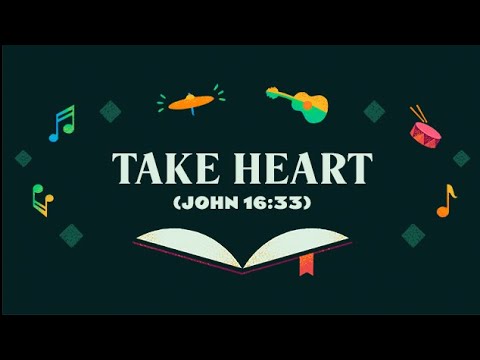Take Heart (John 16:33) Official Lyric Video | Kingdom Kids feat. Shane & Shane