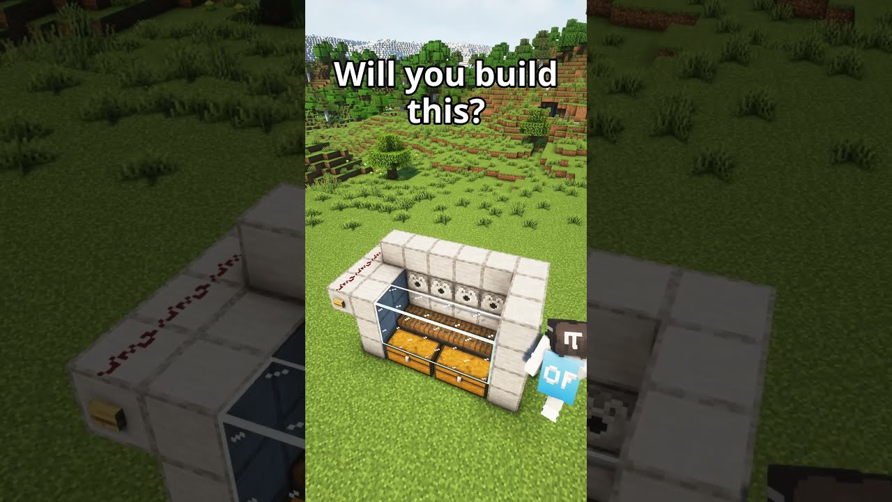 Minecraft Easy Cow Farm Shorts