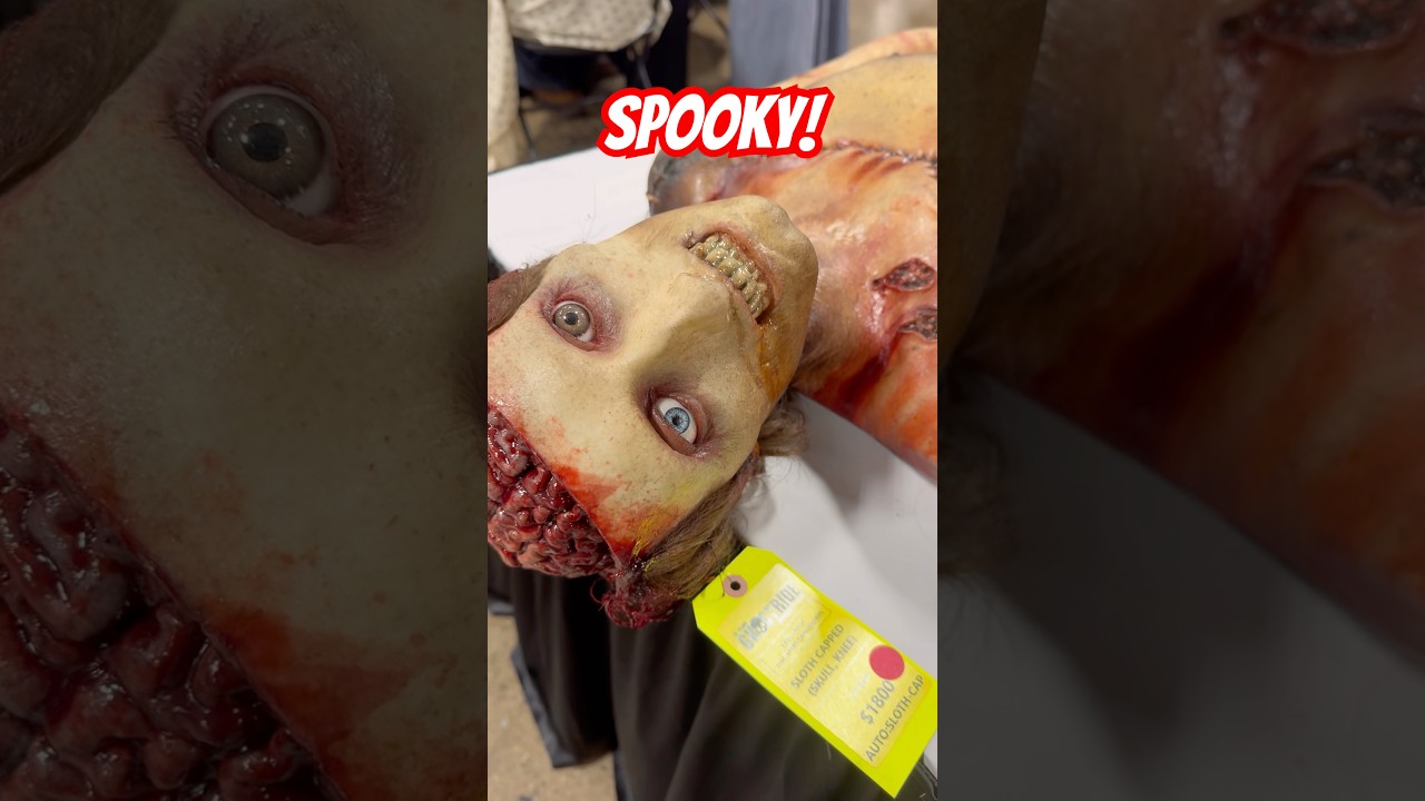🎃SPOOKY👻❗️ #horror #howto #makeup #halloween #transworld #diy #costumemakeup ⚠️💀