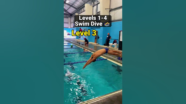 How To Dive for Swimming (Levels 1-4)