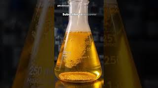 Aqua regia can dissolve even gold! ⭐️ #chemistry #science #experiment