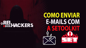 Como hackers enviam e-mails ph1sh1ng com Setoolkit (SET) no Linux