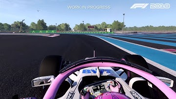 F1 2018 - Circuit Paul Ricard Lap with Esteban Ocon