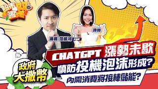 【股市雙響炮】ChatGPT漲勢未歇 慎防投機泡沫形成? 政府大撒幣 內需消費將接棒儲能?2023.02.16 海豚 范振鴻