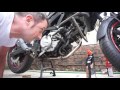 V-Strom HARPIC cleaning - Motorcycle