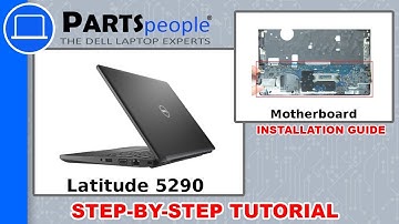 Dell Latitude 5290 (P27S002) Motherboard How-To Video Tutorial
