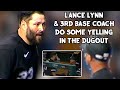 Lance Lynn and third base coach get in a spat, a breakdown