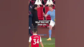 Kevin De Bruyne and Arteta AFTER Man City vs Arsenal 👀 #football #viral