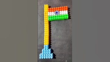 Happy Independence Day 🇮🇳 15 August ♥️ Indian Flag 🇮🇳 Tricolour Bolocks #shorts #viralvideo #short