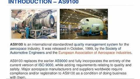 SAE AS9100 Management System MasterClass