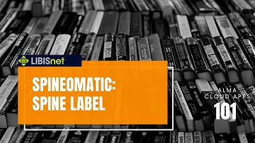 SpineOMatic - Spine Label