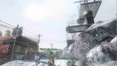 Call of Duty Black Ops - Epic Tomahawk Kill Across map!