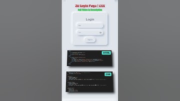 Neumorphism Login Page with HTML & CSS | Futuristic UI Design Tutorial 🔥