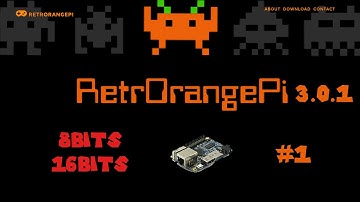RetrOrangePi 3.0.1 - 8 e 16 bits Orange PI One #Master system NES Mega Drive Pc Engine SNES NeoGeo