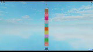 Tower of Vacant Hindrances: First and last jump of every floor Tower of Vacant Hindrances: First and last jump of every floor