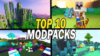 Top 10 Best Minecraft Modpacks To Play Now - November 2021